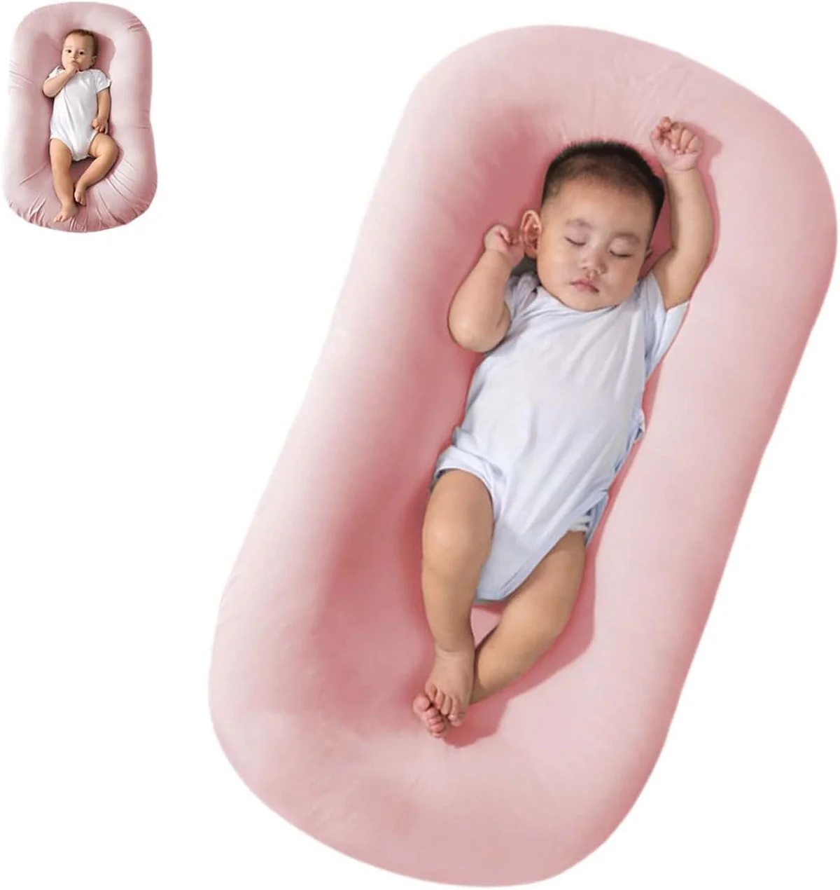 New Born Baby Infant Mattress Sleep Nest Baby Portable Baby Cushion Bed Detachable Washable - Image 8
