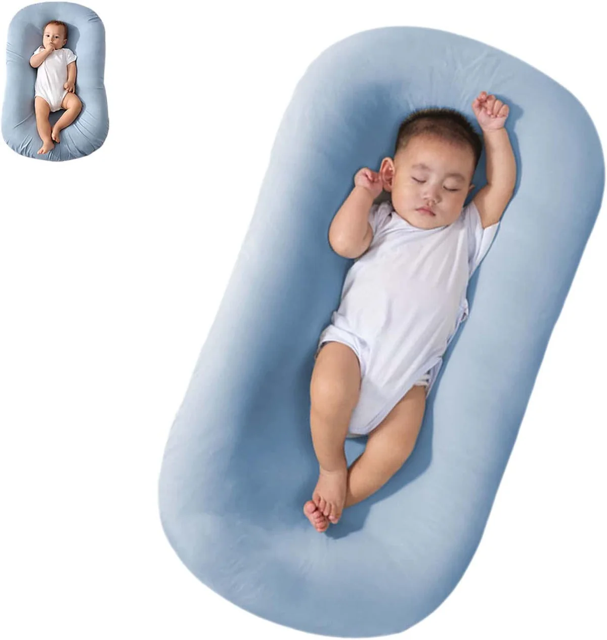 New Born Baby Infant Mattress Sleep Nest Baby Portable Baby Cushion Bed Detachable Washable - Image 10
