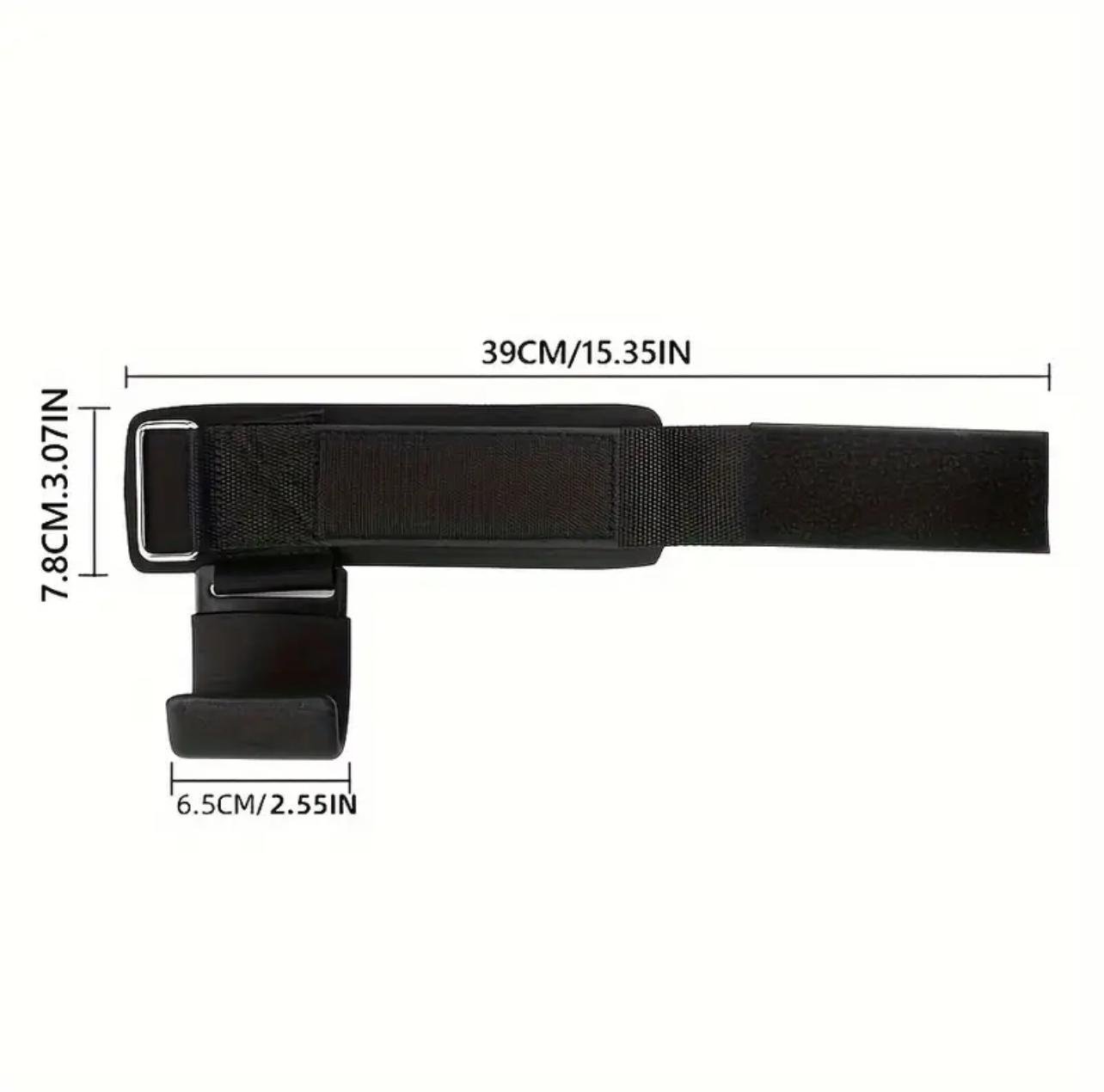 Premium Polyester Wrist strap For Weightlifting - Adjustable, Non-Slip Grip For Enhanced Strength & Powerlifting Performance - Image 8