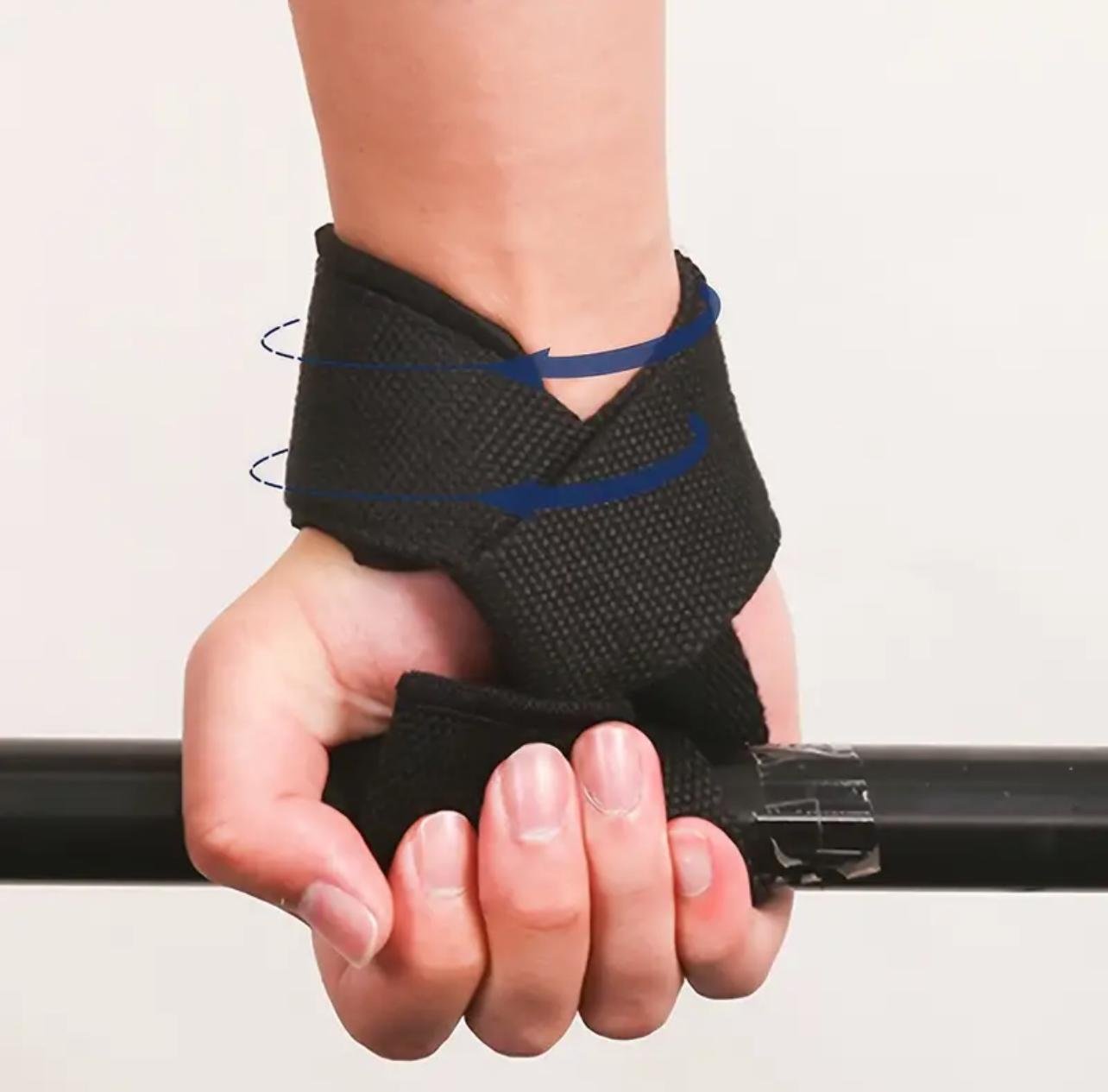 Premium Polyester Wrist strap For Weightlifting - Adjustable, Non-Slip Grip For Enhanced Strength & Powerlifting Performance - Image 10