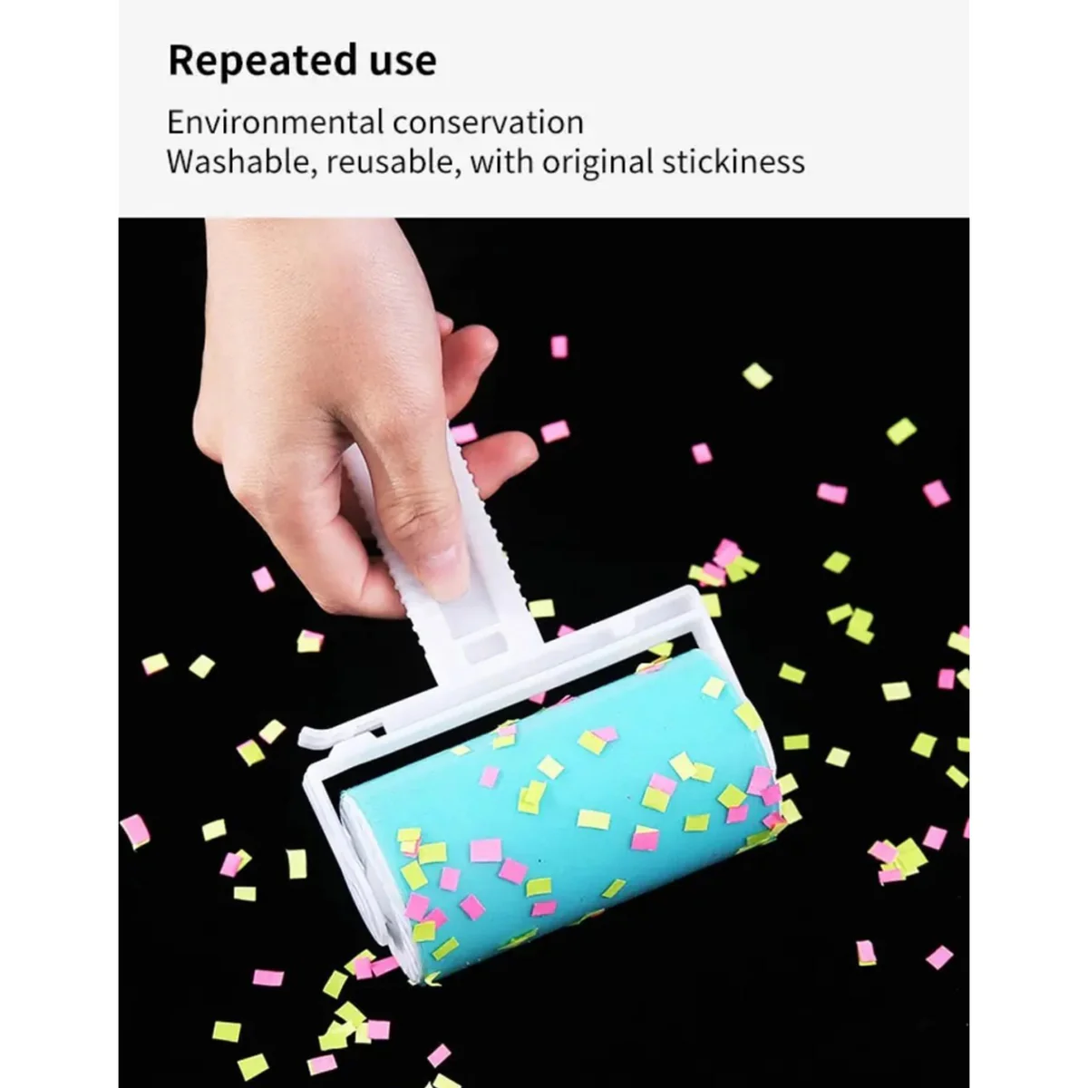 Reusable Lint Remover - Washable Clothes Sticky Roller - Image 19
