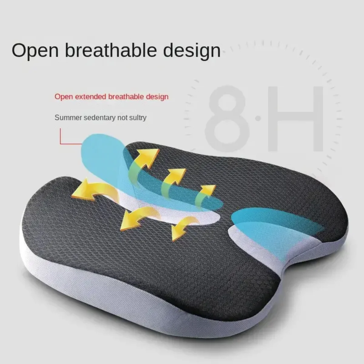 Car Seat Cushion, Orthopedic Tailbone Support Pillow, Ergonomic Cushion for Driving & Office Chairs - Image 5
